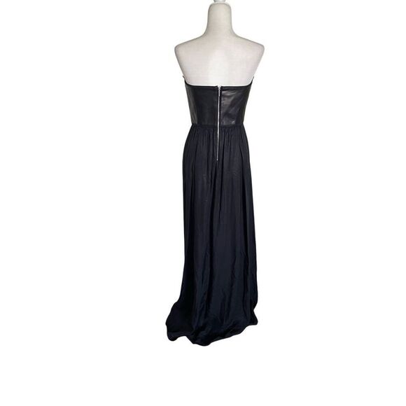 Rebecca Taylor Black Strapless Maxi Dress – Size 6 - Picture 2 of 8